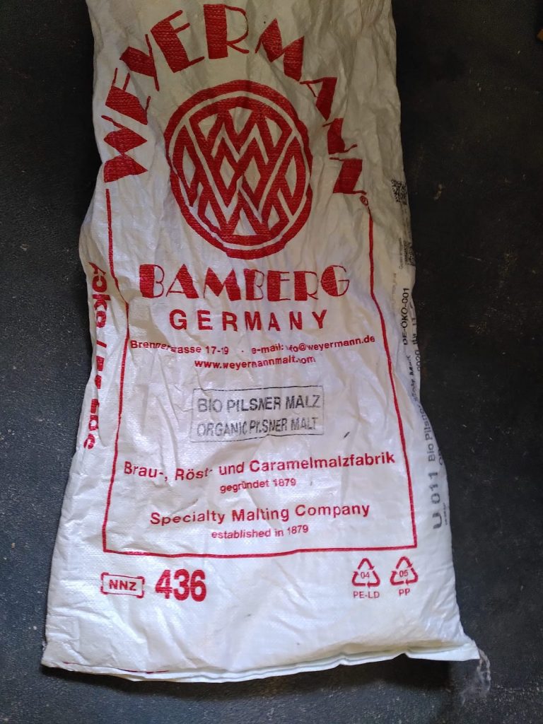 Emballage 25kg malt